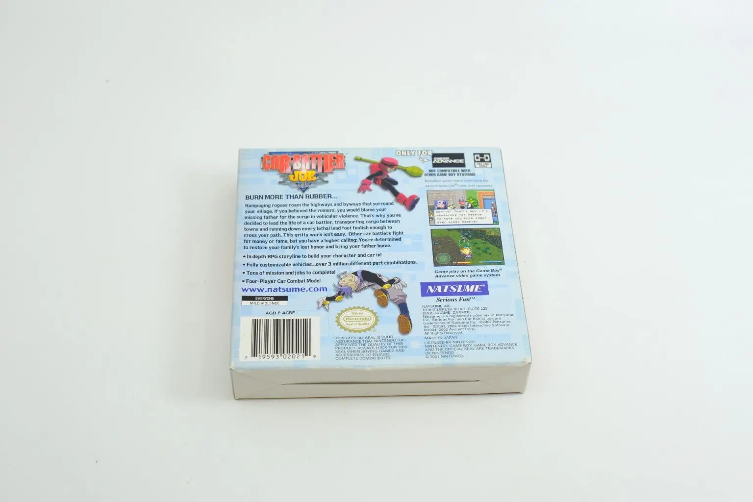 Car Battler Joe – Complete in Box RetroGate - Your Gateway to Classic Gaming