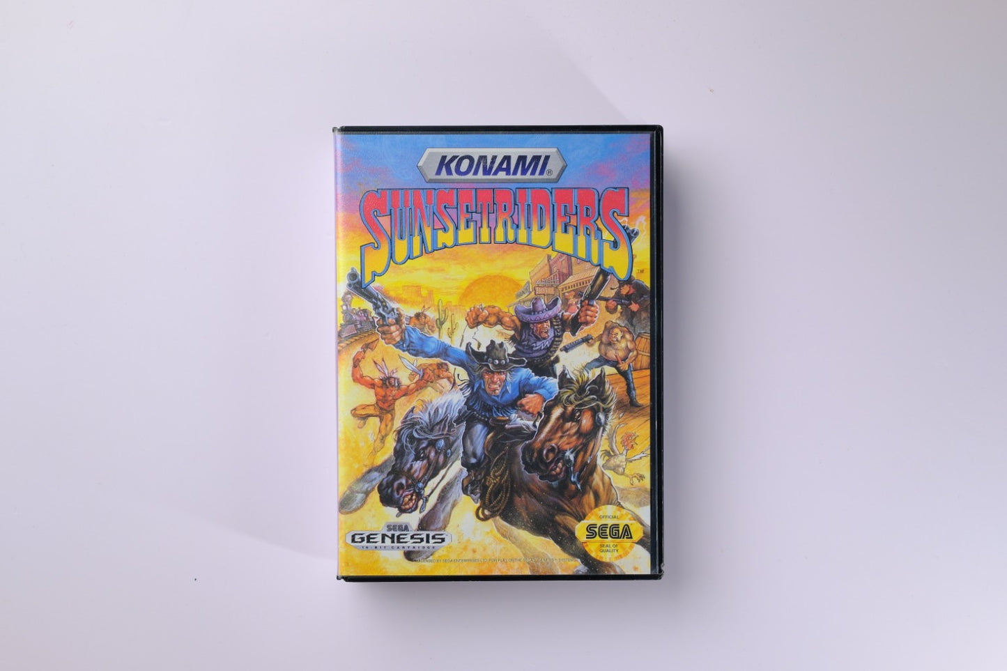 Sunset Riders Sega Genesis Complete