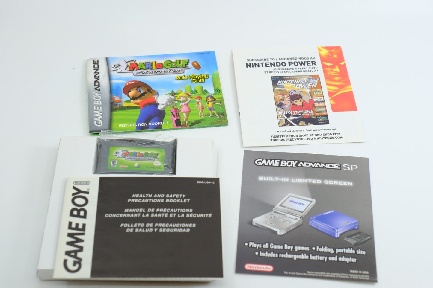 Mario Golf Advance Tour – Complete in Box