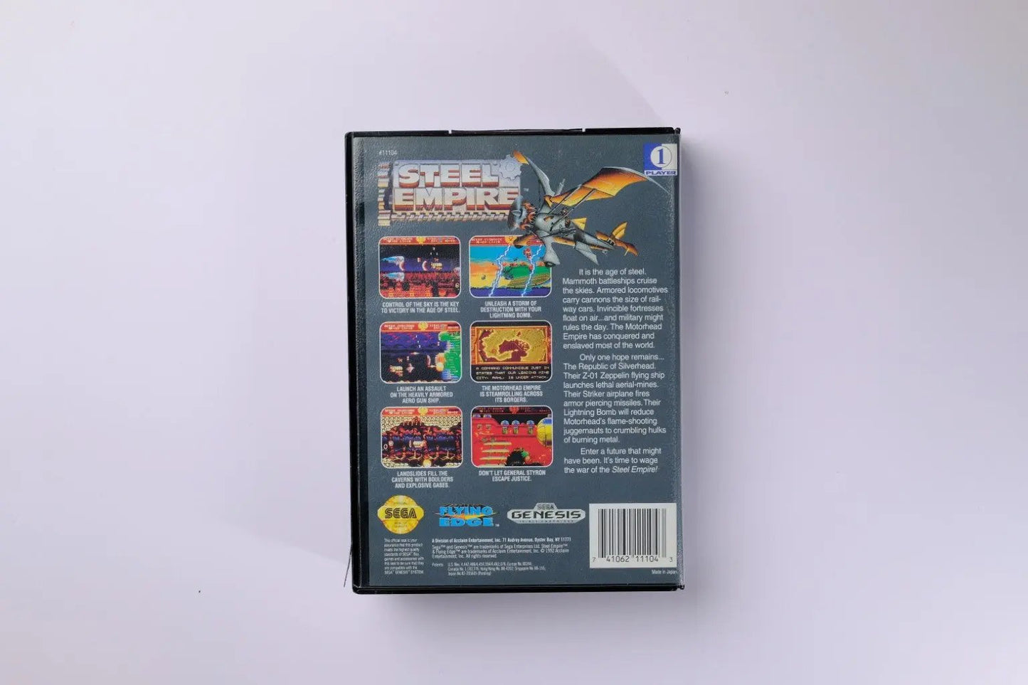 Steel Empire Sega Genesis Complete RetroGate - Your Gateway to Classic Gaming