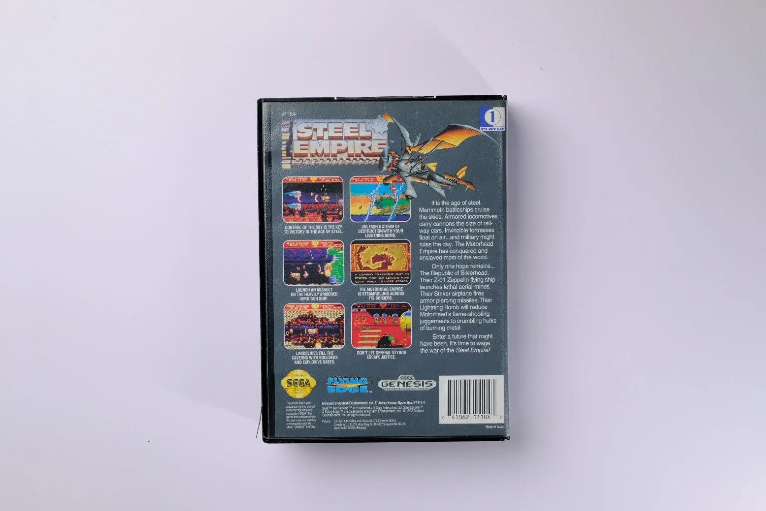 Steel Empire Sega Genesis Complete RetroGate - Your Gateway to Classic Gaming