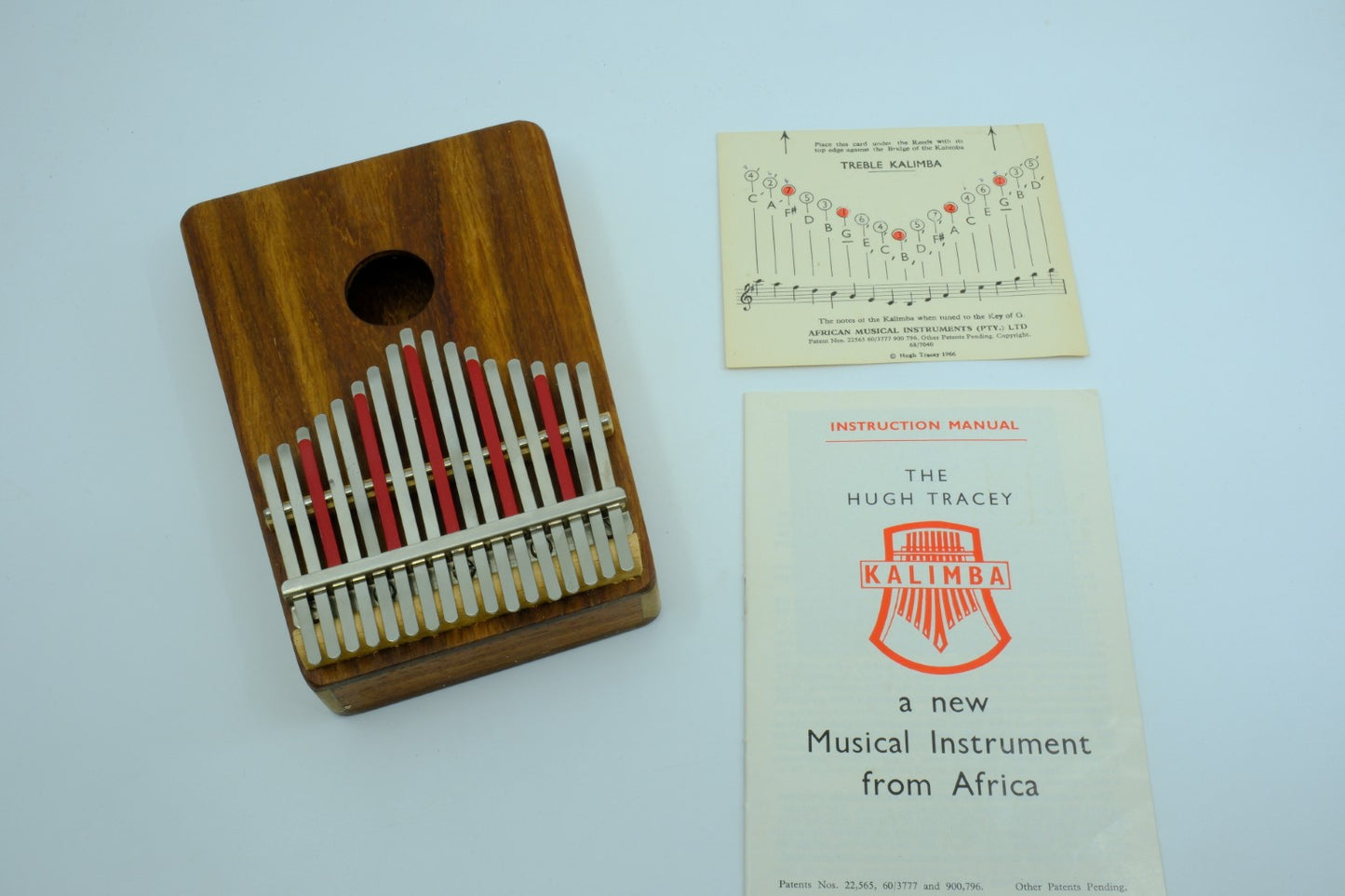 Hugh Tracey Kalimba – Complete in Box (CIB)
