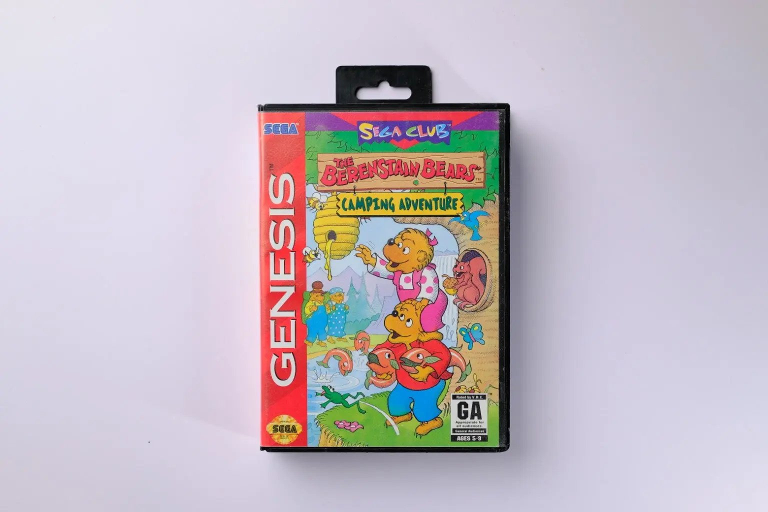 Berenstain Bears Camping Adventure Sega Genesis Complete RetroGate - Your Gateway to Classic Gaming