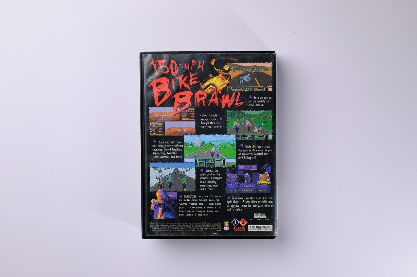 Road Rash III Sega Genesis Complete