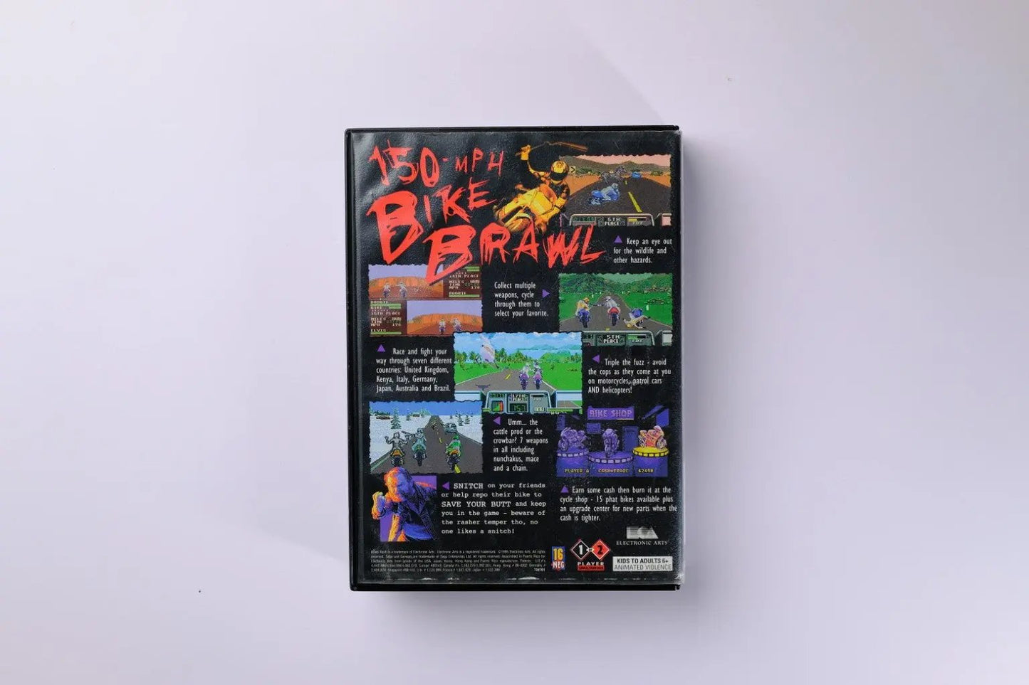 Road Rash III Sega Genesis Complete RetroGate - Your Gateway to Classic Gaming