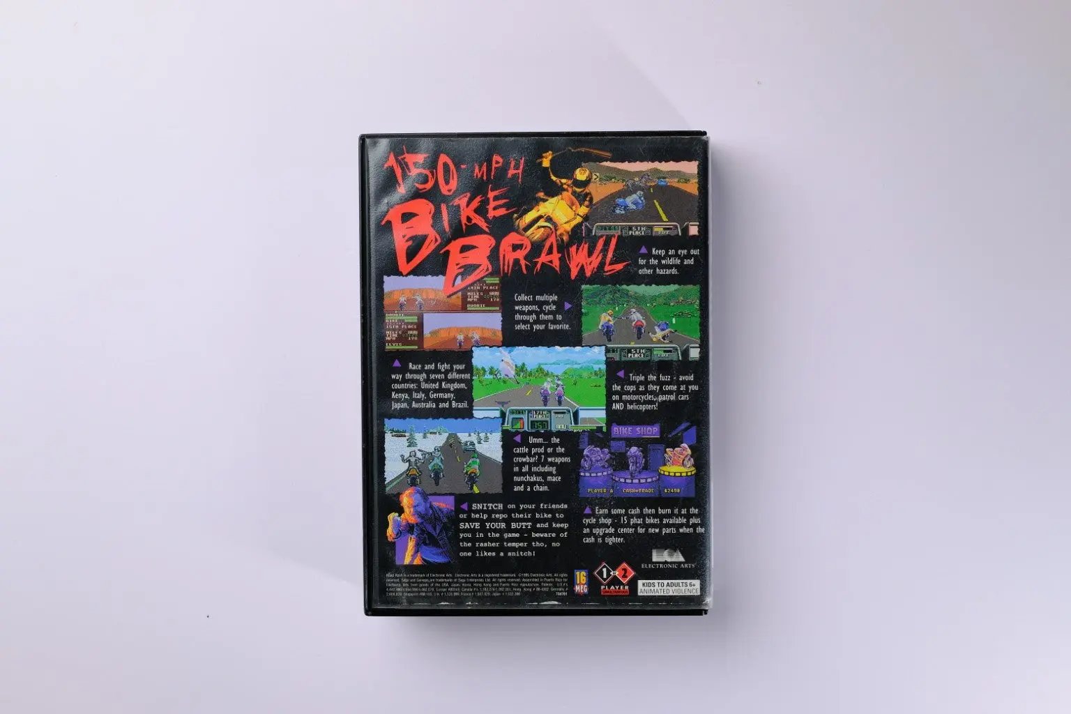 Road Rash III Sega Genesis Complete RetroGate - Your Gateway to Classic Gaming