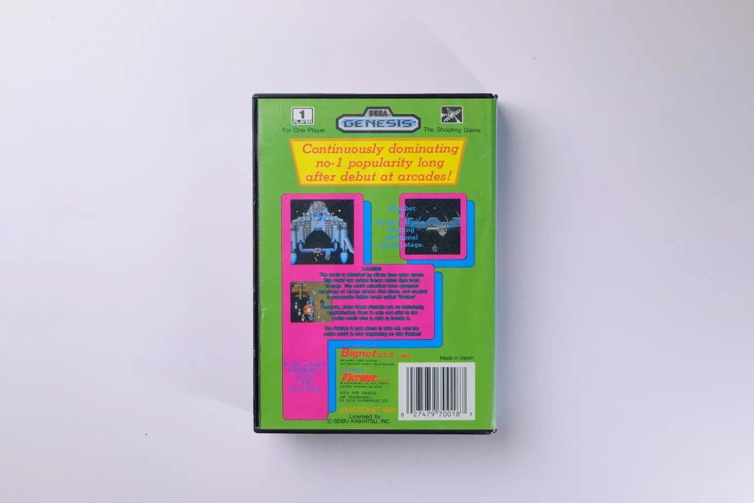 Raiden Trad Sega Genesis Complete RetroGate - Your Gateway to Classic Gaming