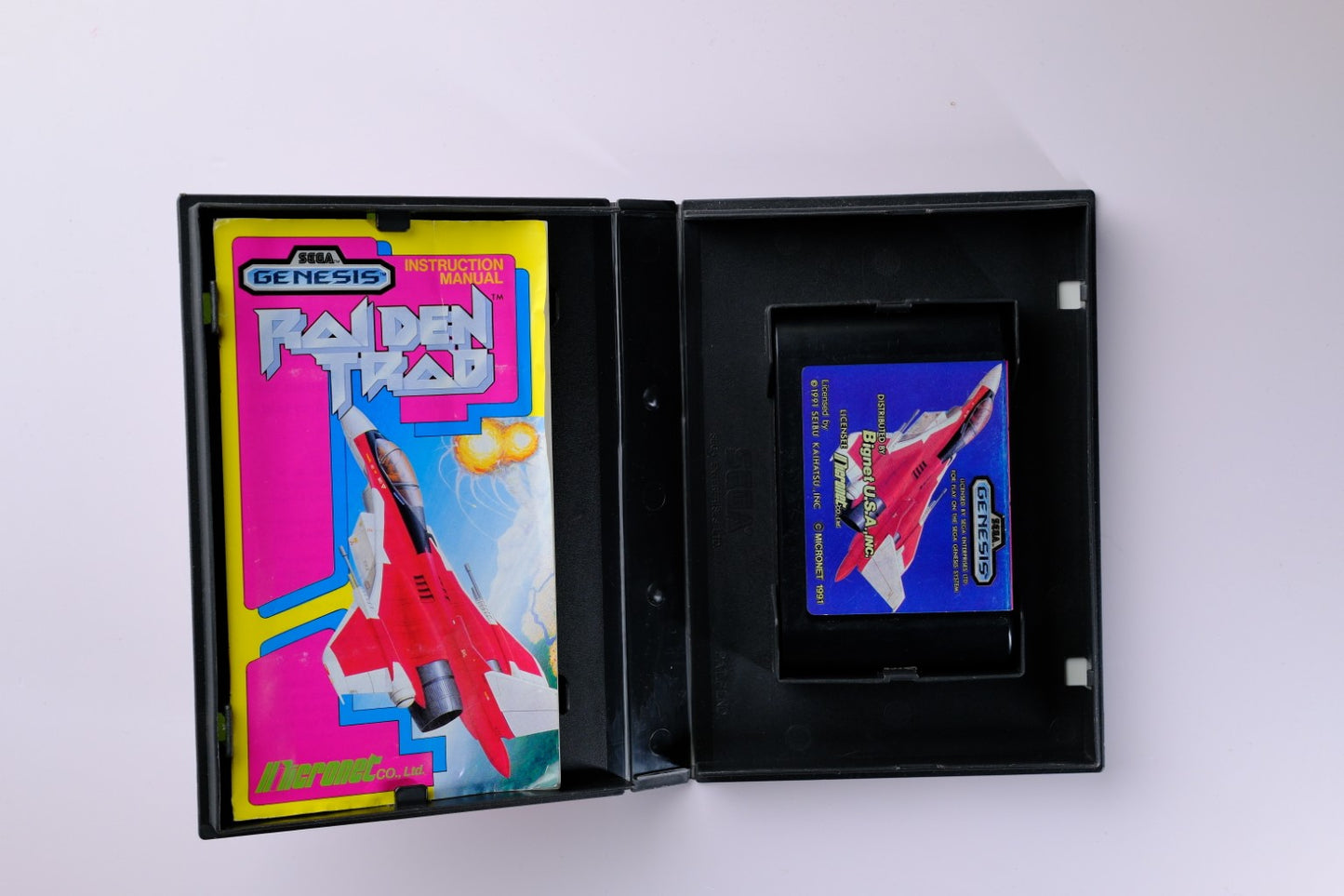 Raiden Trad Sega Genesis Complete