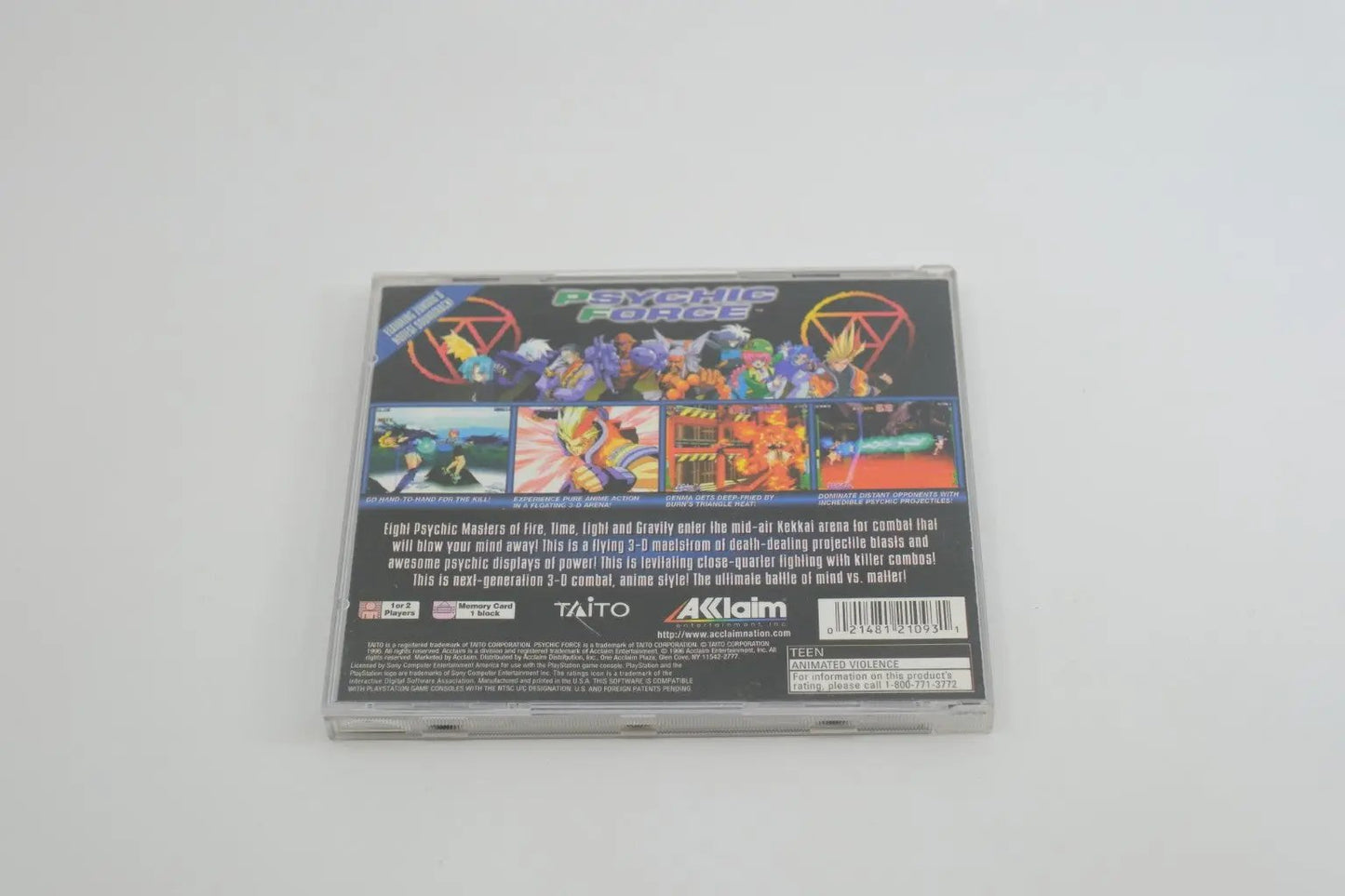 Psychic Force – Complete in box RetroGate - Your Gateway to Classic Gaming