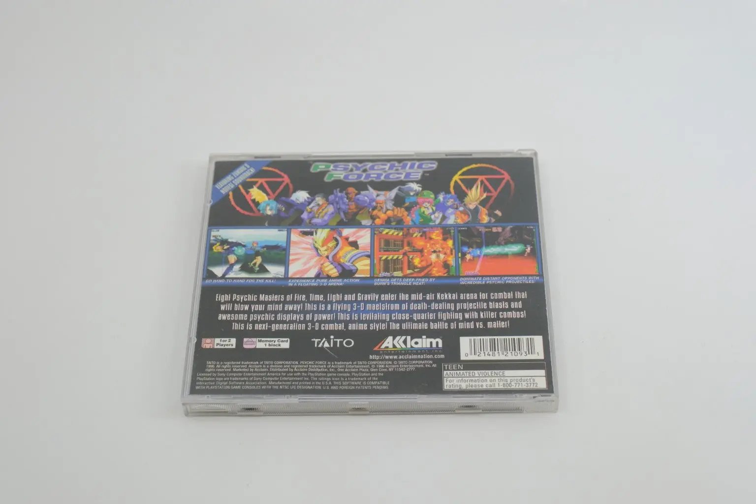 Psychic Force – Complete in box RetroGate - Your Gateway to Classic Gaming