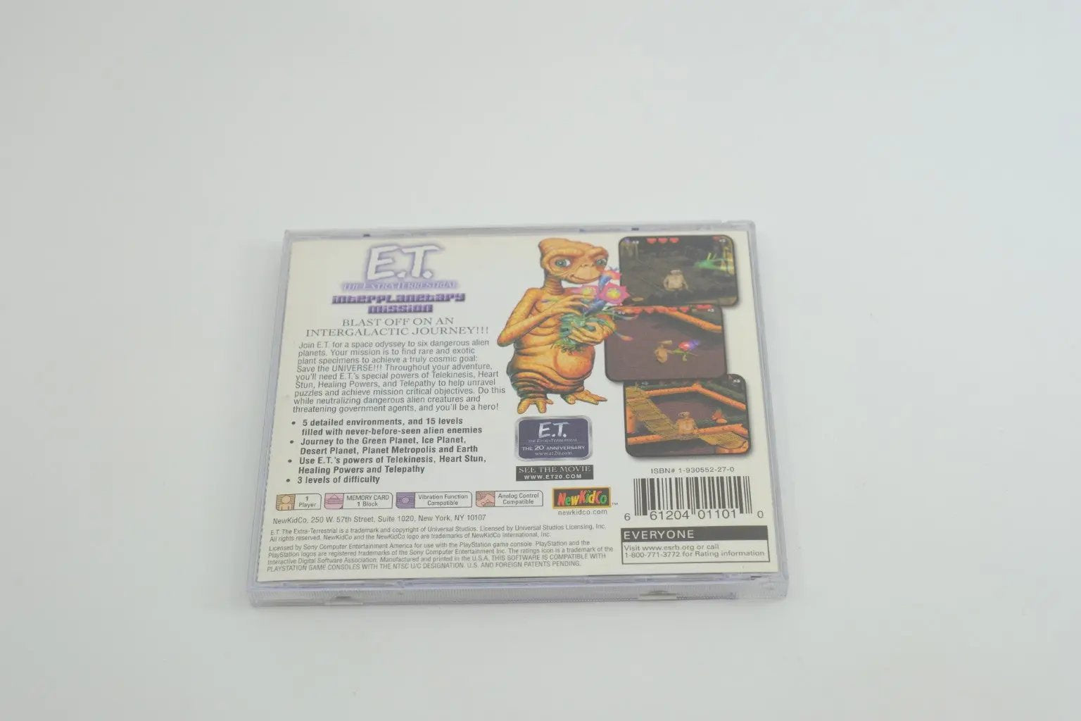 E.T. The Extra-Terrestrial: Interplanetary Mission – Complete in Box RetroGate - Your Gateway to Classic Gaming