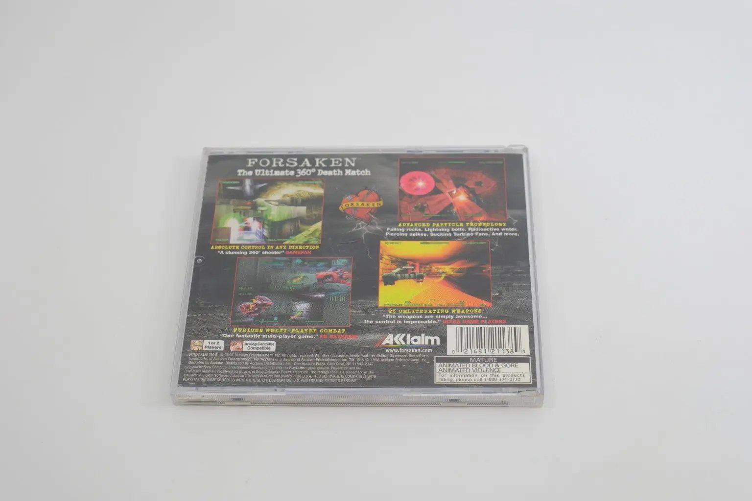 Forsaken – Complete in Box RetroGate - Your Gateway to Classic Gaming