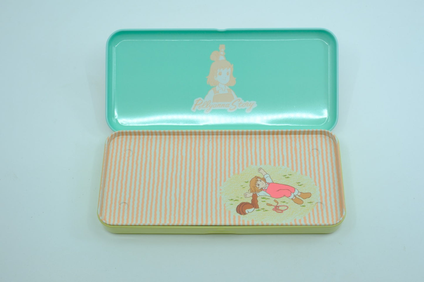 Pollyanna Story Metal Pencil Case / Storage Tin