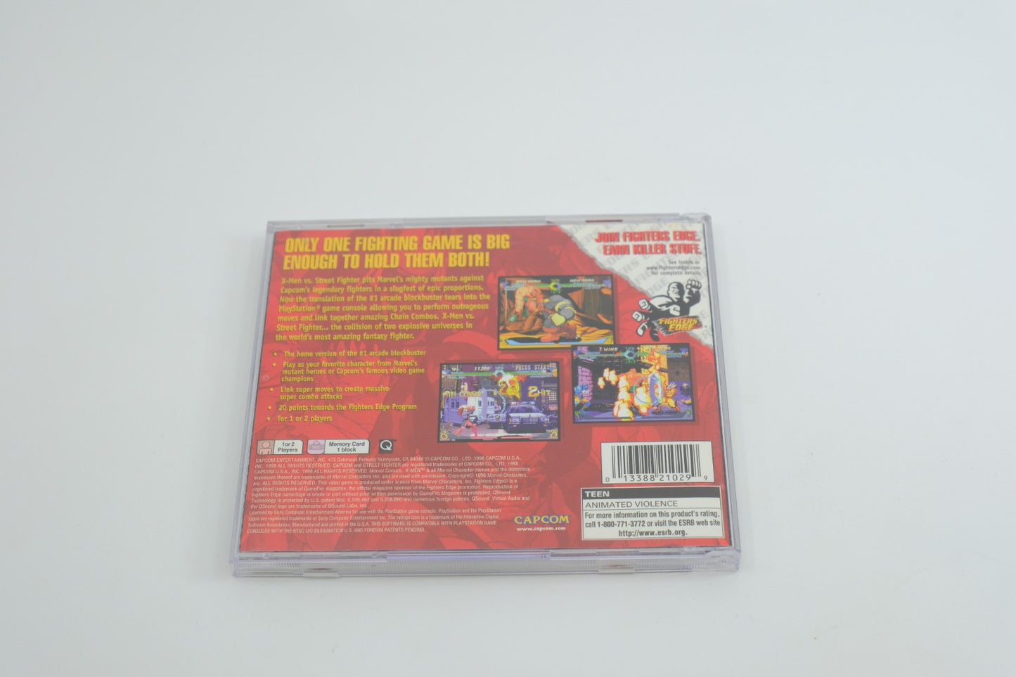 X-Men vs. Street Fighter – Complete in Box