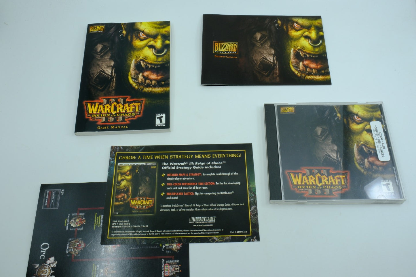Warcraft III: Reign of Chaos (PC) – Complete in Box (CIB)