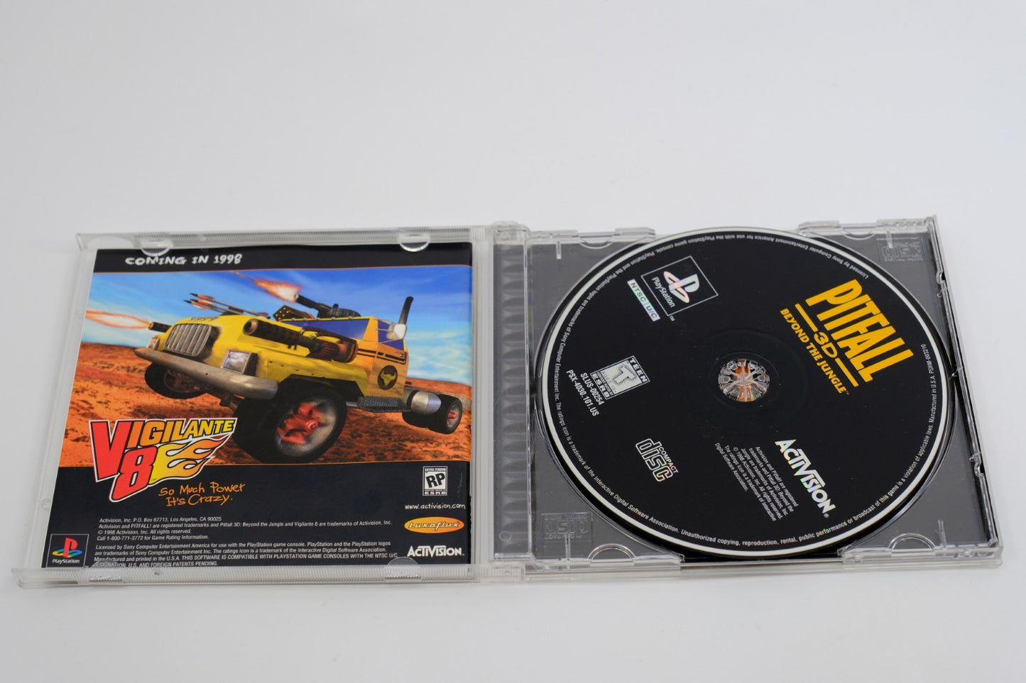 Pitfall 3D: Beyond the Jungle – Complete in Box
