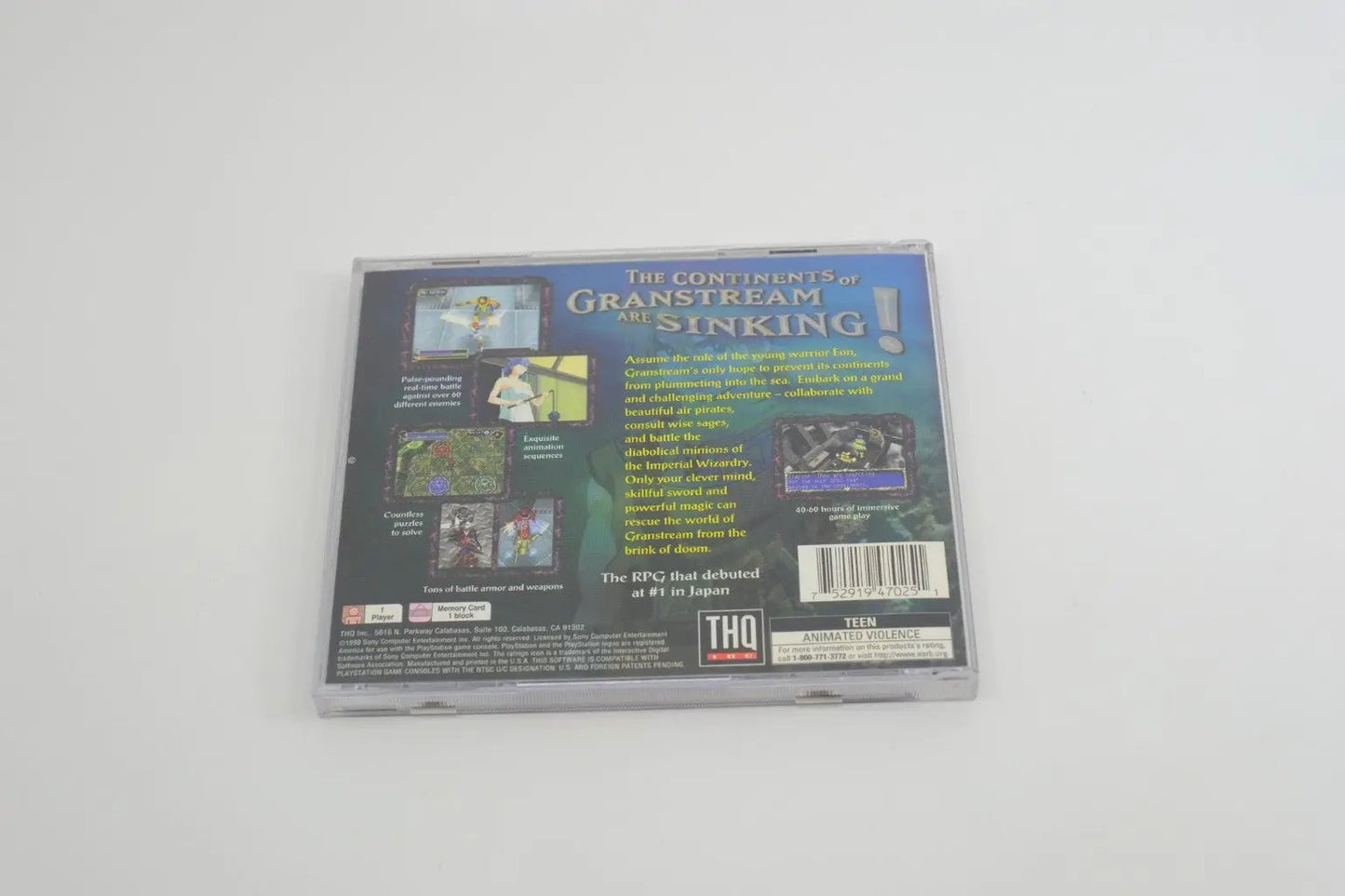 The Granstream Saga – Complete in Box RetroGate - Your Gateway to Classic Gaming