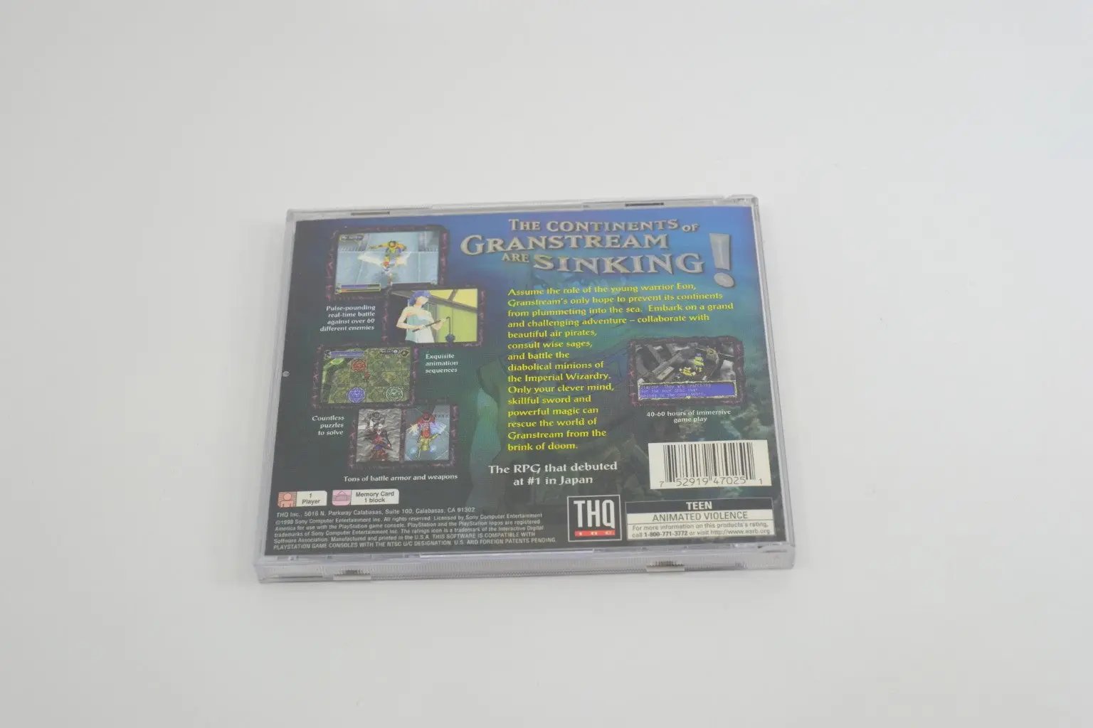 The Granstream Saga – Complete in Box RetroGate - Your Gateway to Classic Gaming