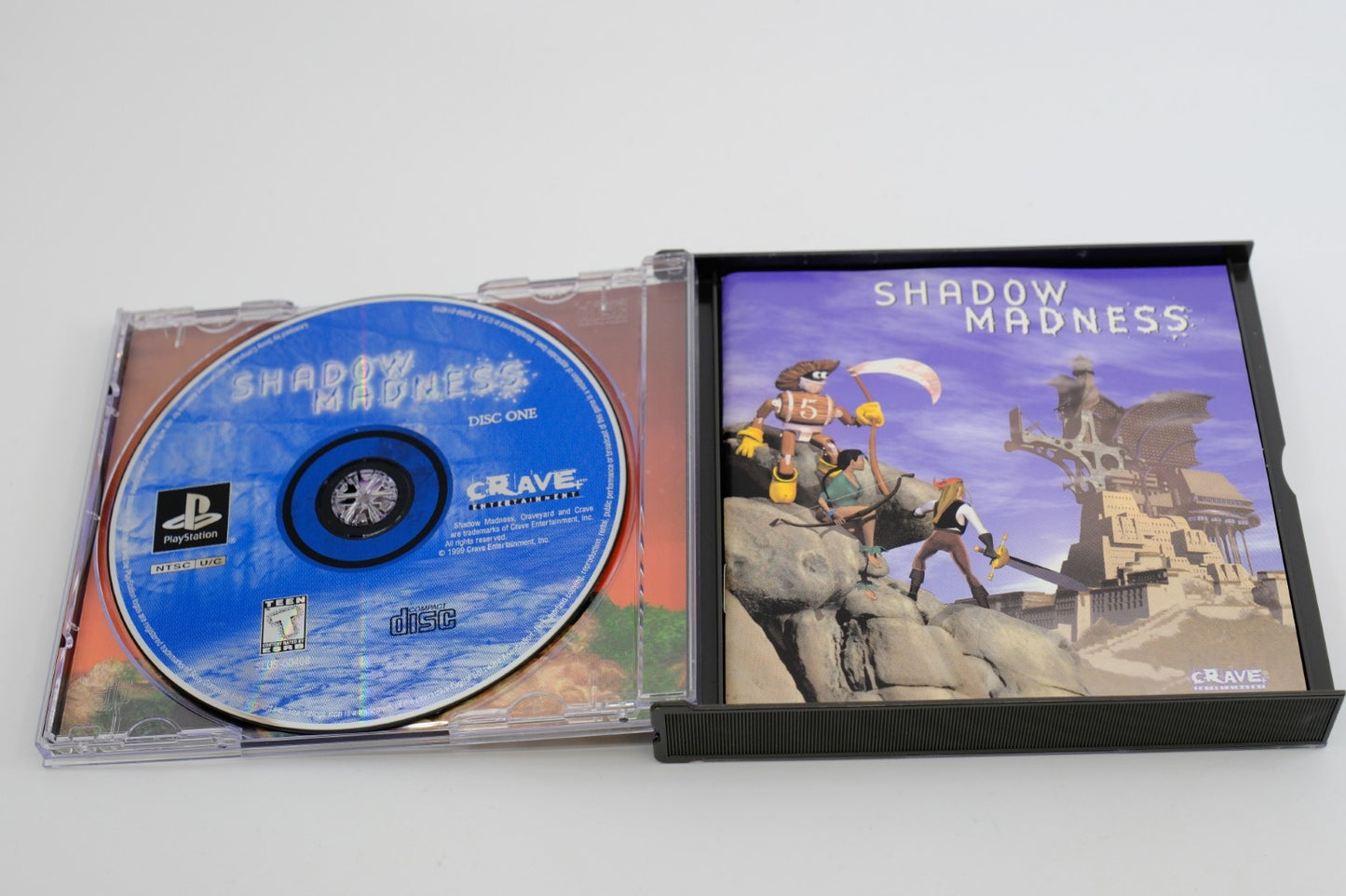 Shadow Madness – CIB (2 Discs) + Jade Cocoon Demo