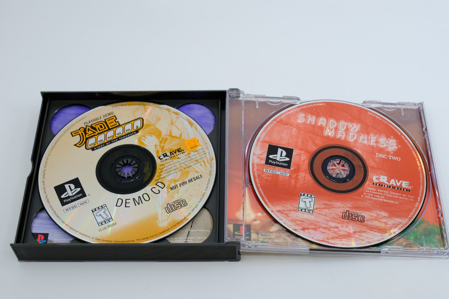 Shadow Madness – CIB (2 Discs) + Jade Cocoon Demo RetroGate - Your Gateway to Classic Gaming