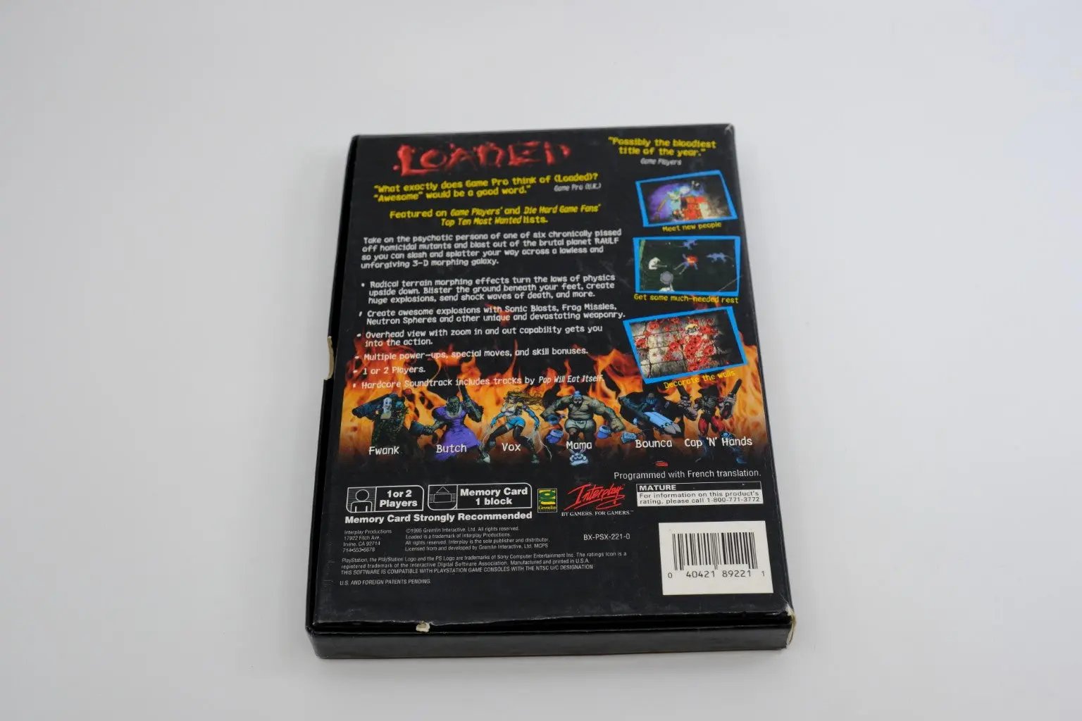 Loaded (Longbox) – Complete in Box RetroGate - Your Gateway to Classic Gaming
