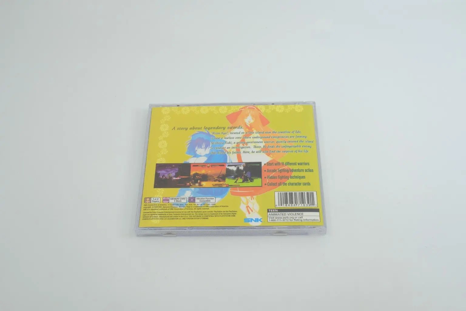 Samurai Shodown: Warriors Rage - Complete in box RetroGate - Your Gateway to Classic Gaming