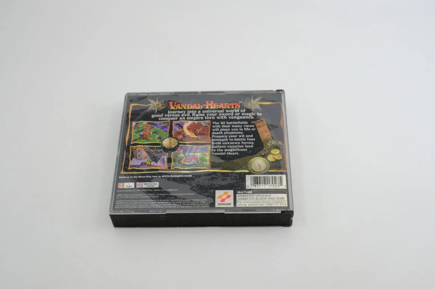 Vandal Hearts - Complete in box RetroGate - Your Gateway to Classic Gaming