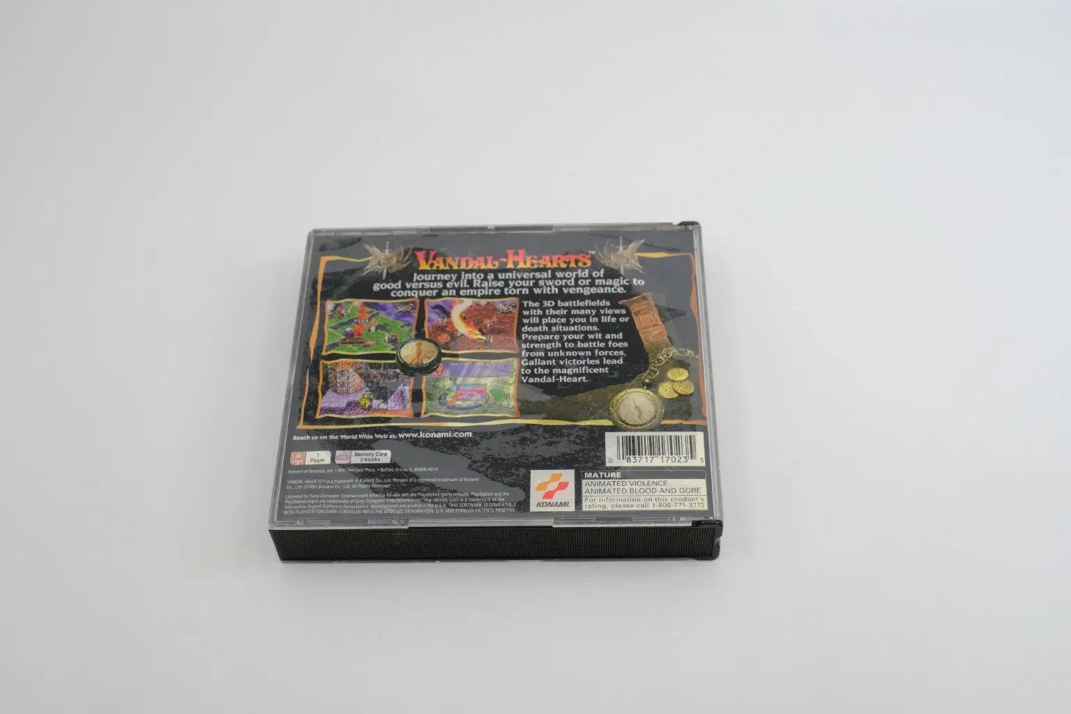 Vandal Hearts - Complete in box RetroGate - Your Gateway to Classic Gaming