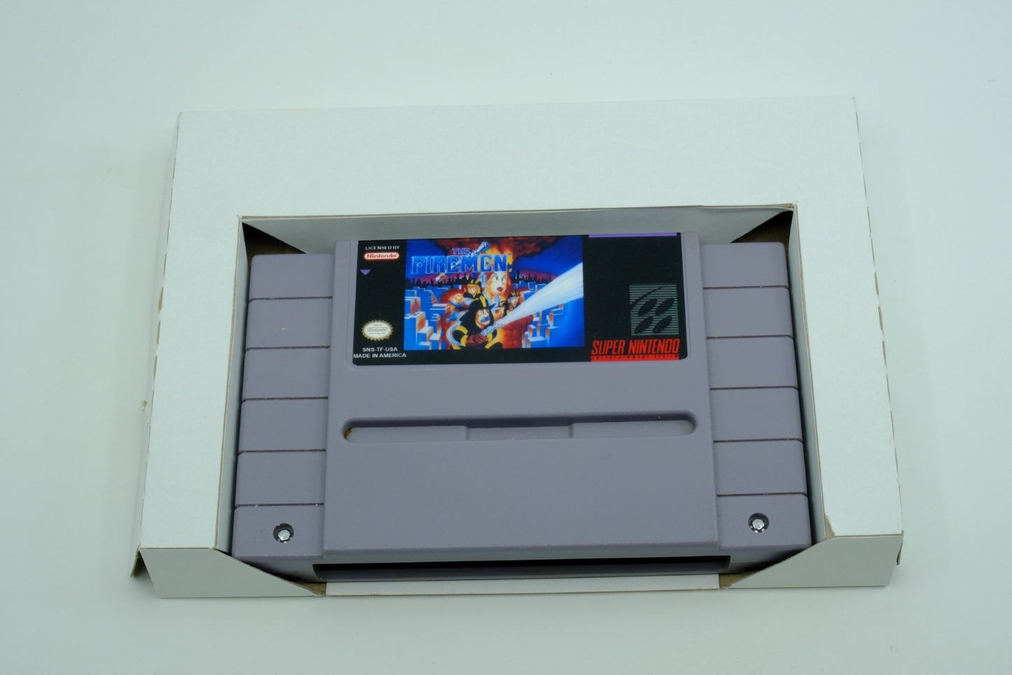 he Firemen (Super Nintendo) – Complete in Box (CIB) Reproduction
