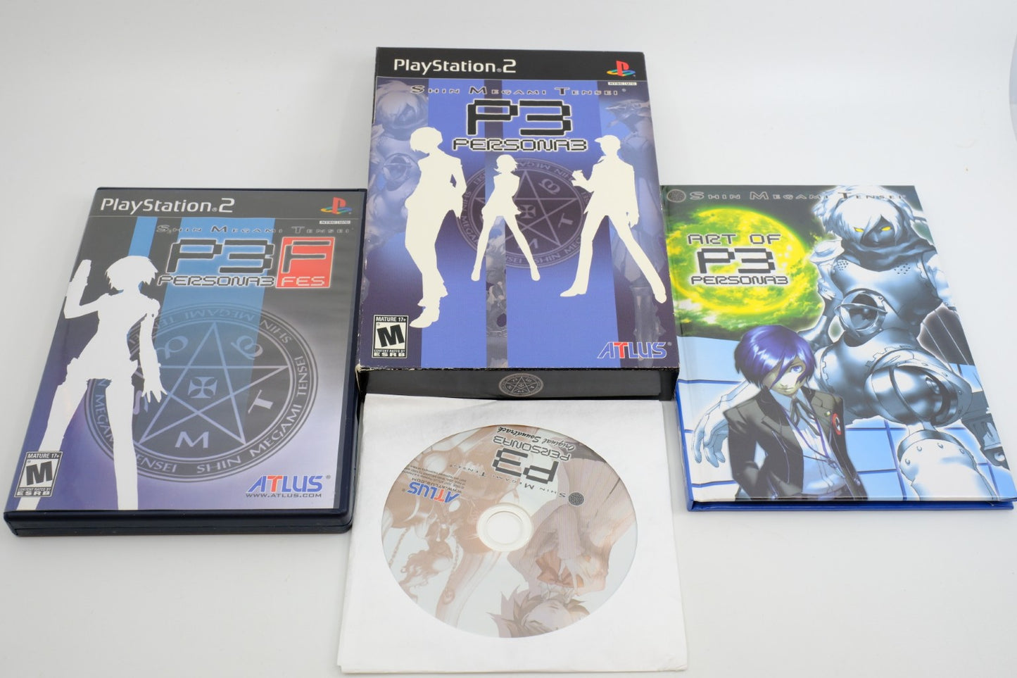 Shin Megami Tensei: Persona 3 – Deluxe Box Set + Persona 3 FES (PS2) – Complete in Box (CIB)