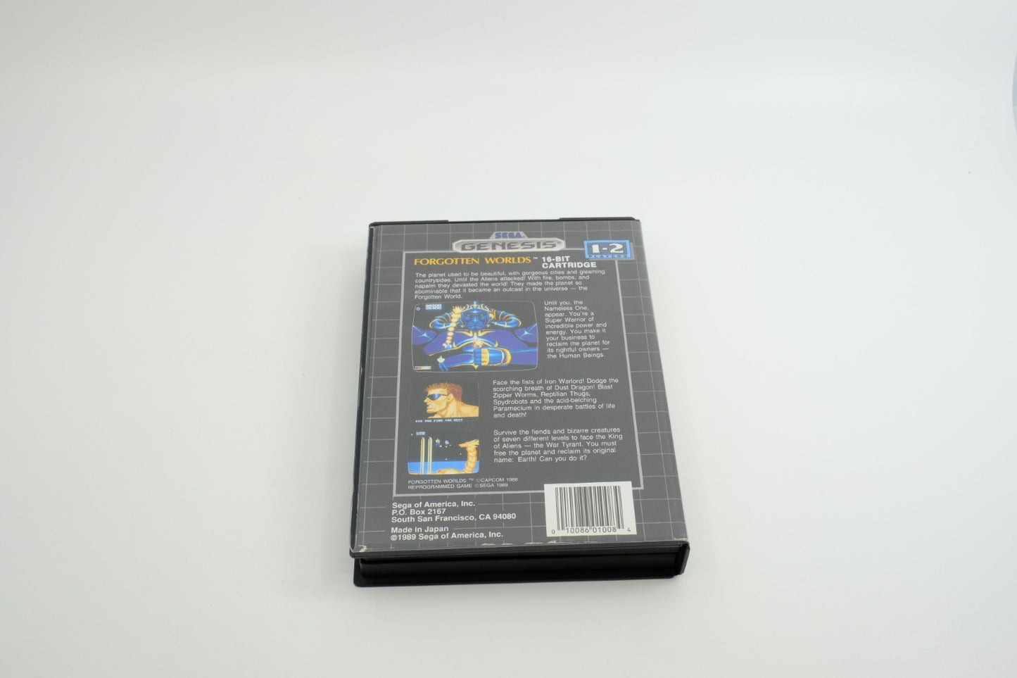 Forgotten Worlds – Complete in Box
