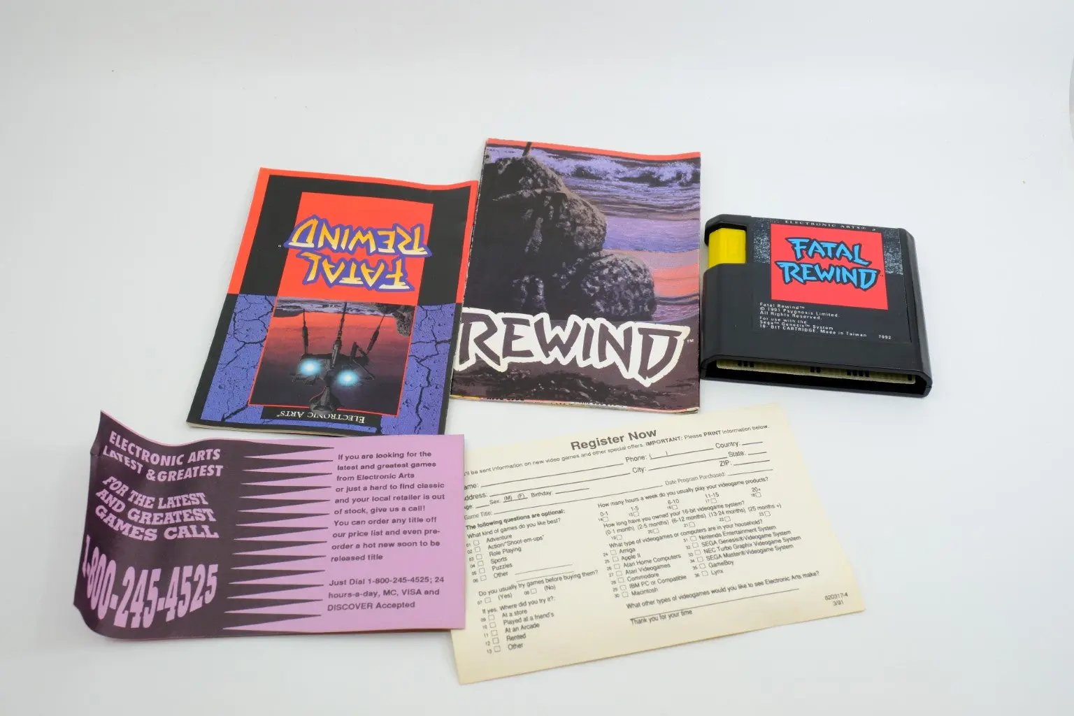 Fatal Rewind – Complete in Box RetroGate - Your Gateway to Classic Gaming