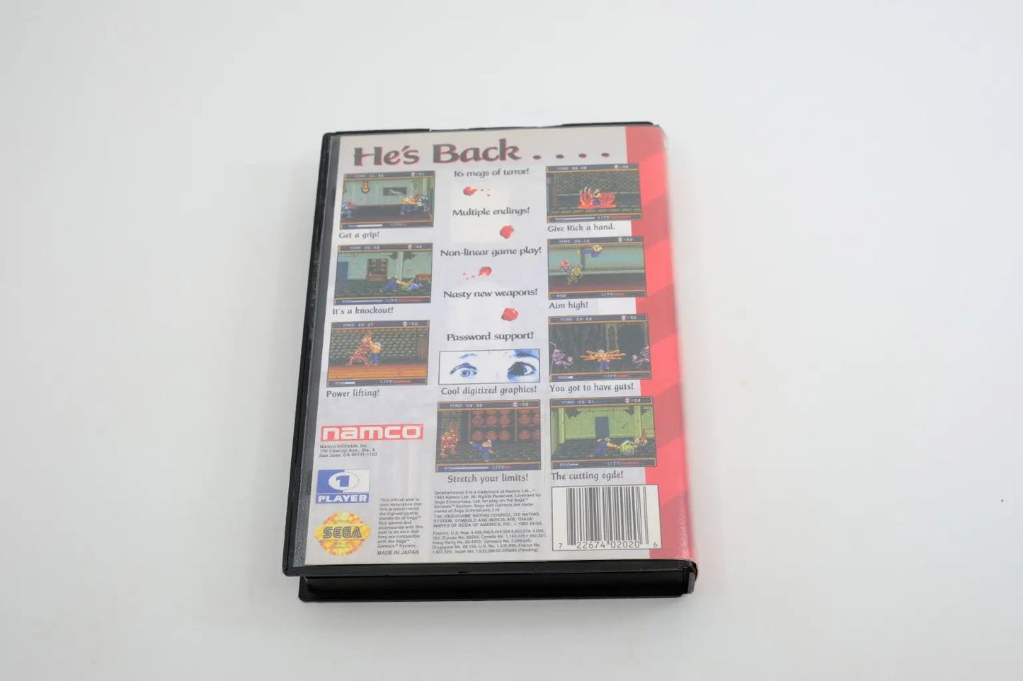 Splatterhouse 3 – Complete in Box RetroGate - Your Gateway to Classic Gaming