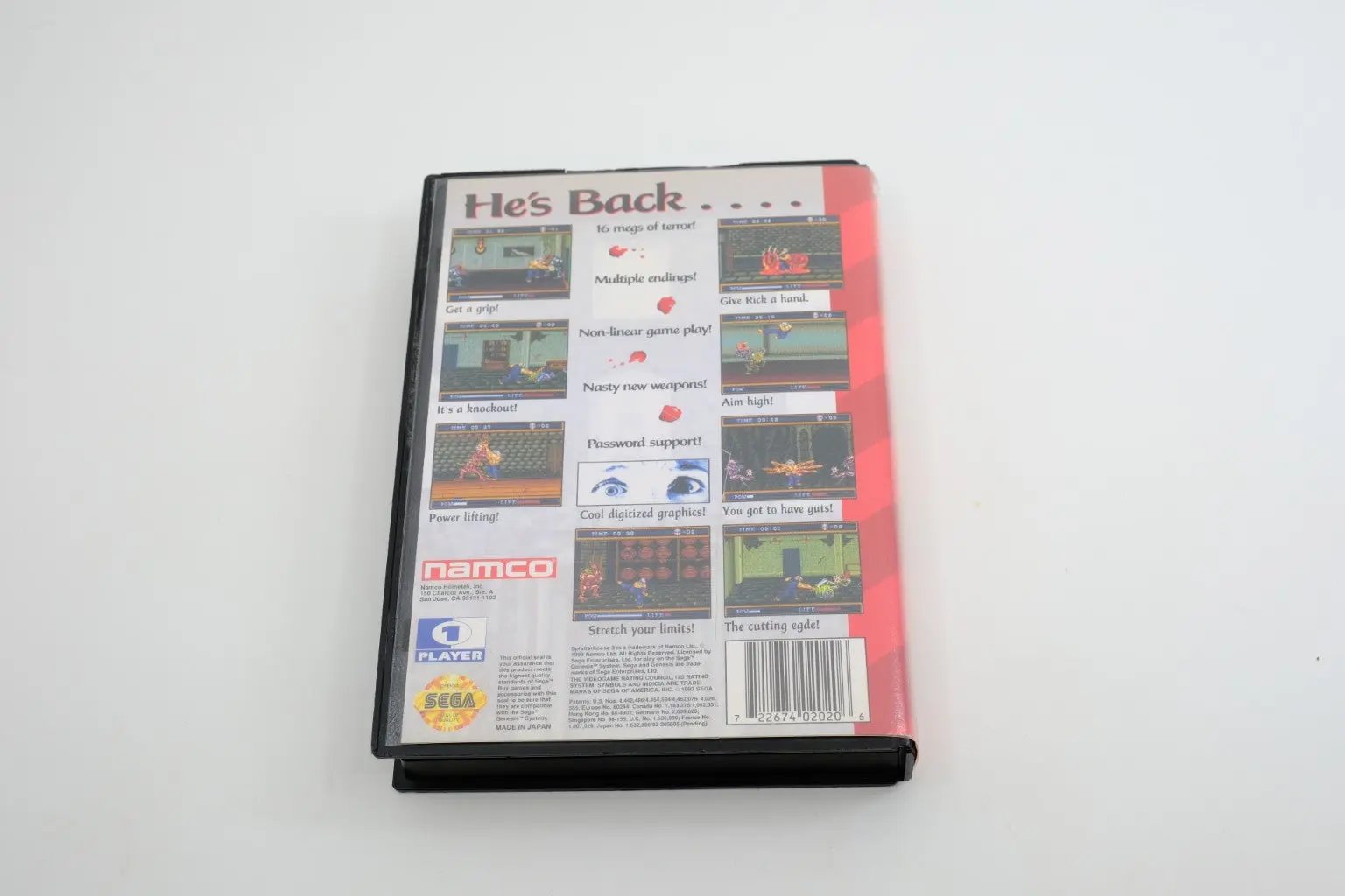 Splatterhouse 3 – Complete in Box RetroGate - Your Gateway to Classic Gaming