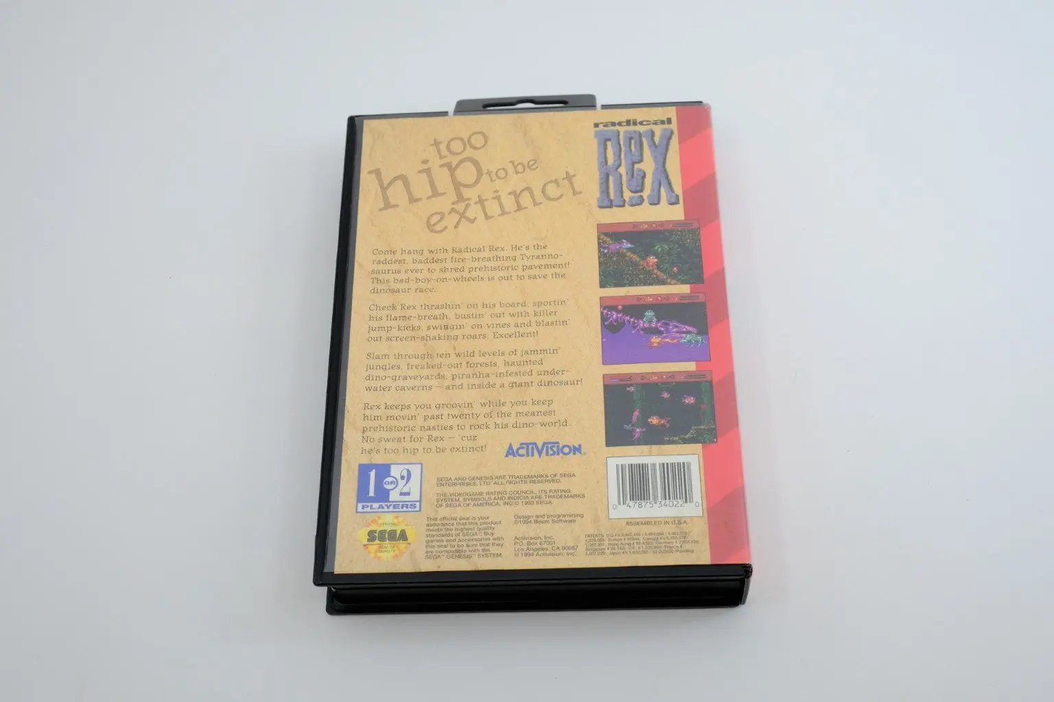 Radical Rex – Complete in Box RetroGate - Your Gateway to Classic Gaming