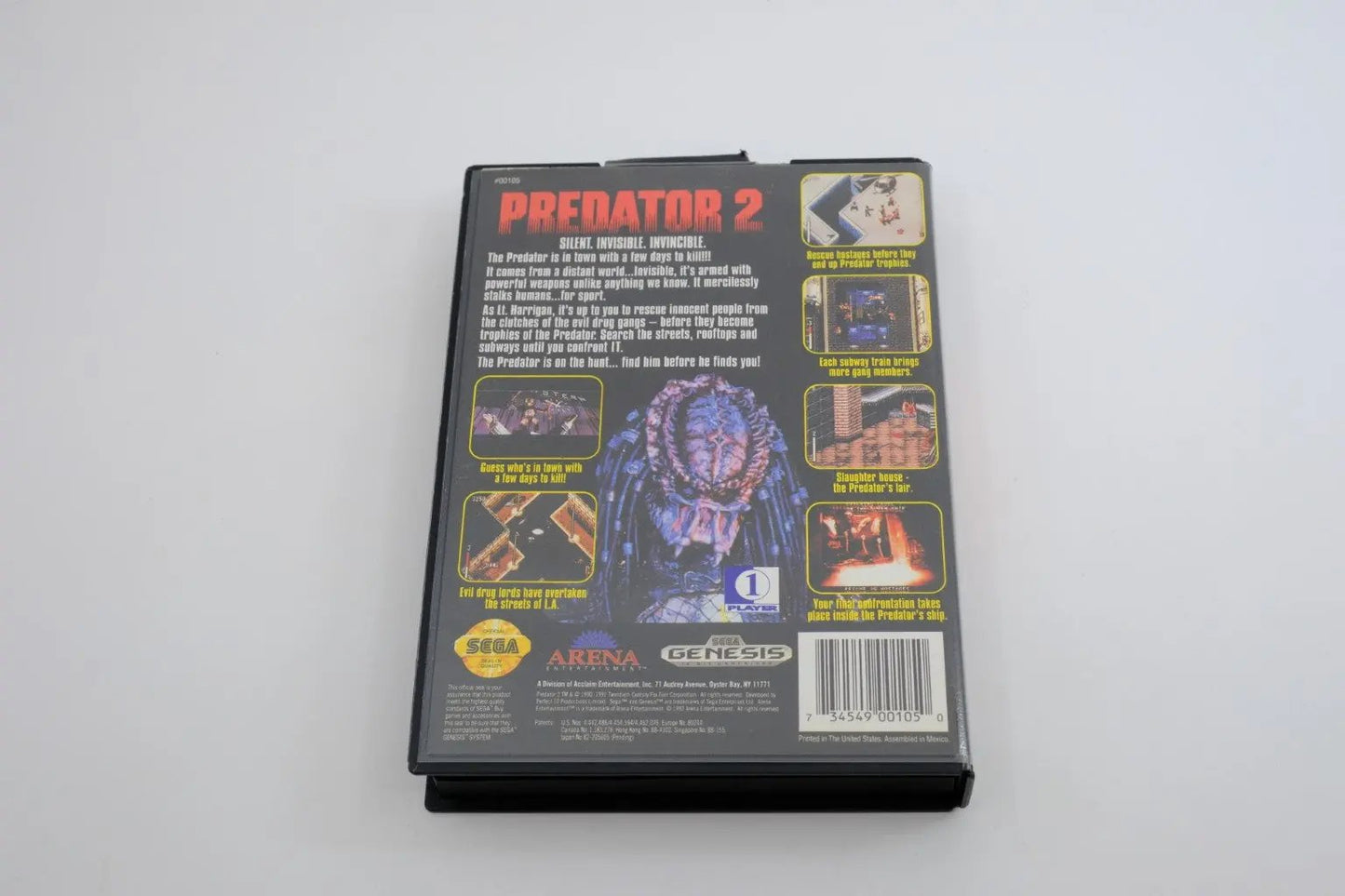 Predator 2 – Complete in Box RetroGate - Your Gateway to Classic Gaming