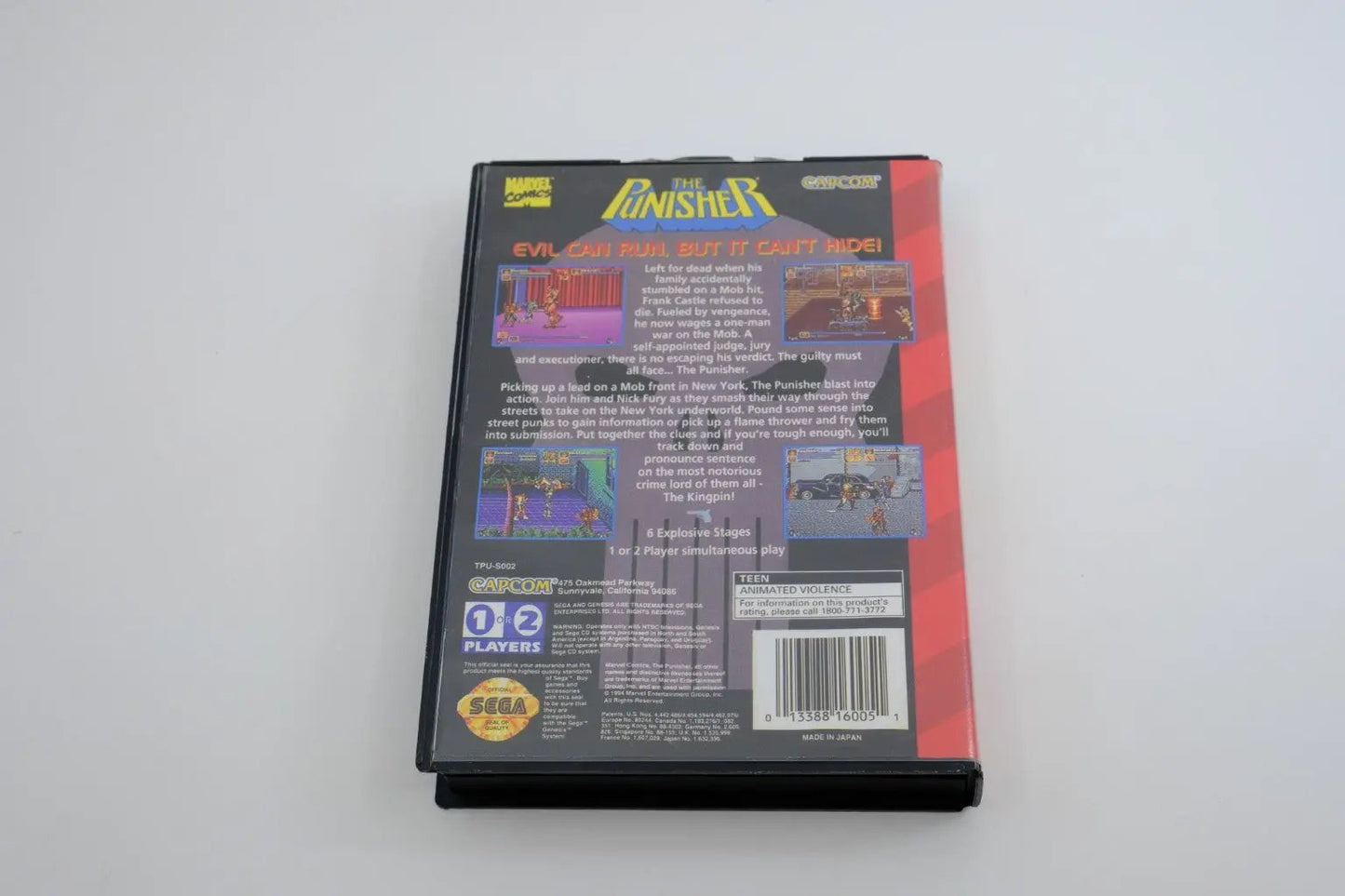 The Punisher – Complete in Box RetroGate - Your Gateway to Classic Gaming