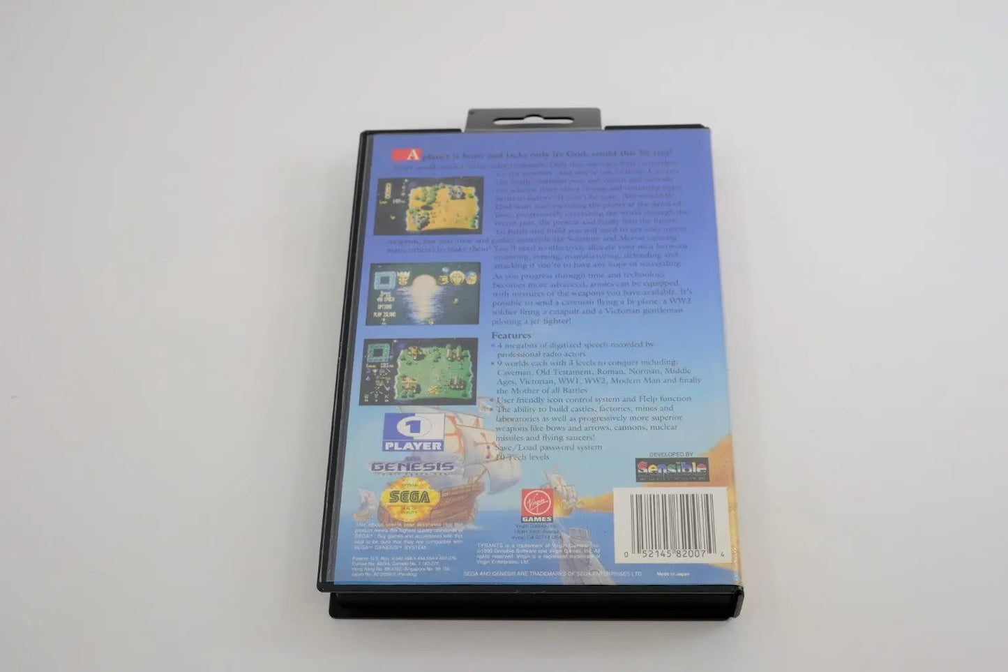 Tyrants: Fight Through Time – Complete in Box RetroGate - Your Gateway to Classic Gaming