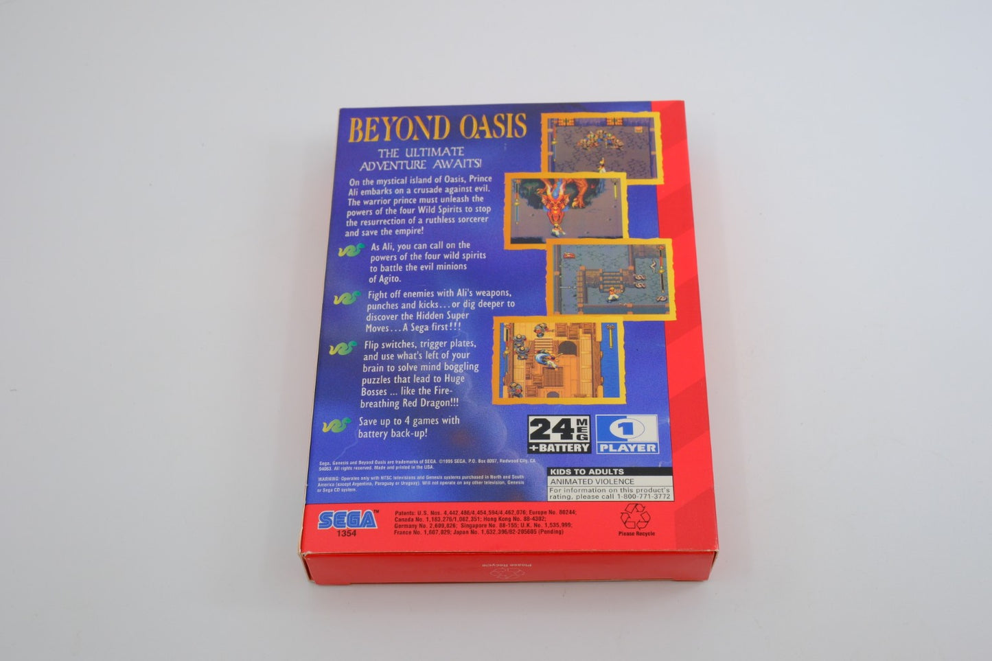 Beyond Oasis – Complete in Box