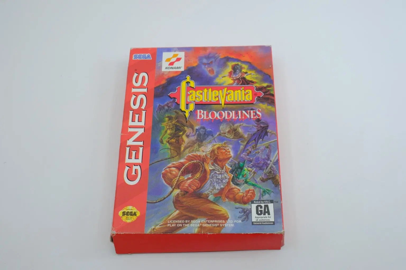 Castlevania: Bloodlines – Complete in Box RetroGate - Your Gateway to Classic Gaming