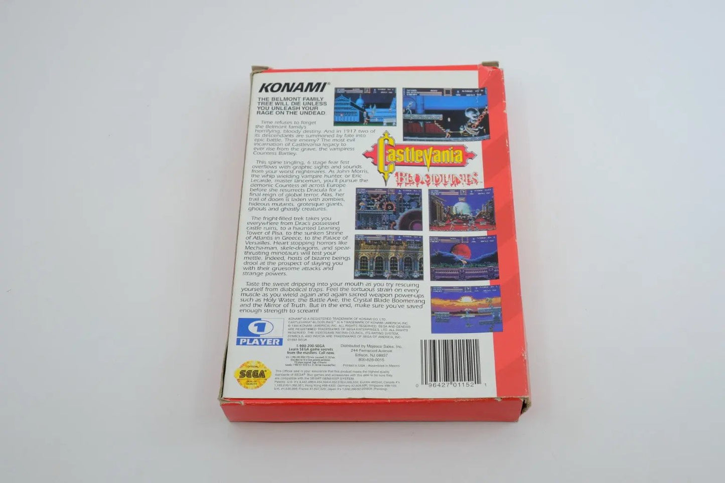 Castlevania: Bloodlines – Complete in Box RetroGate - Your Gateway to Classic Gaming