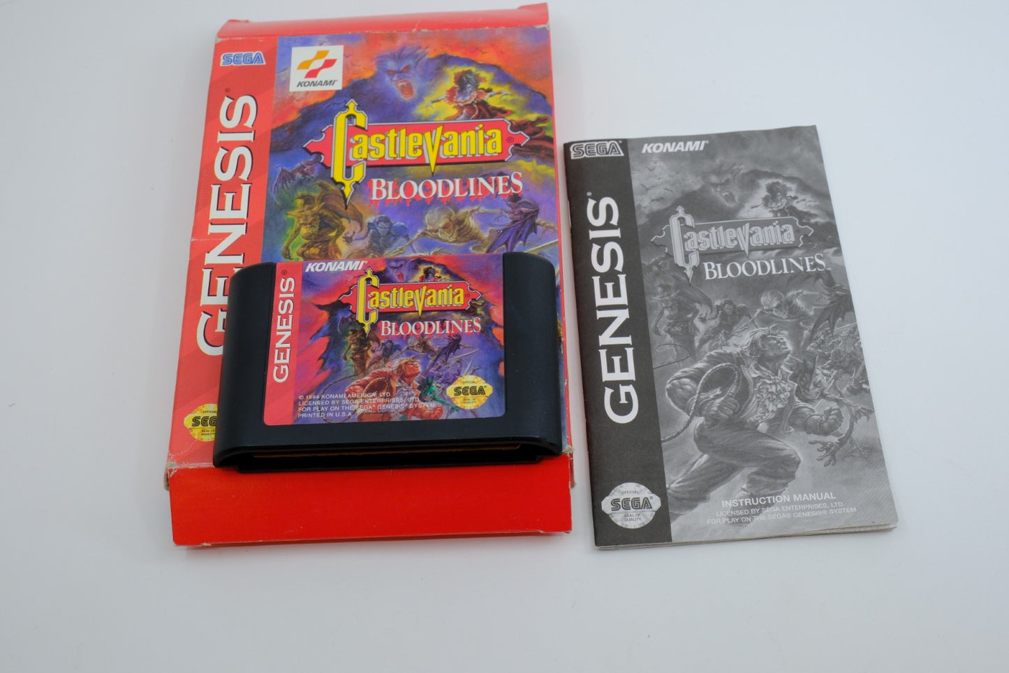 Castlevania: Bloodlines – Complete in Box