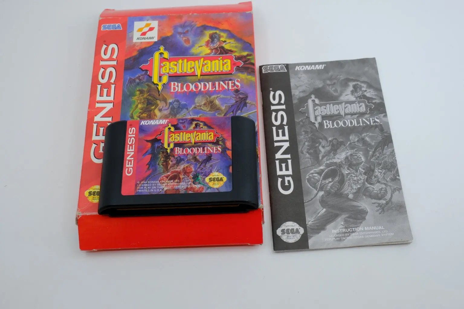 Castlevania: Bloodlines – Complete in Box RetroGate - Your Gateway to Classic Gaming