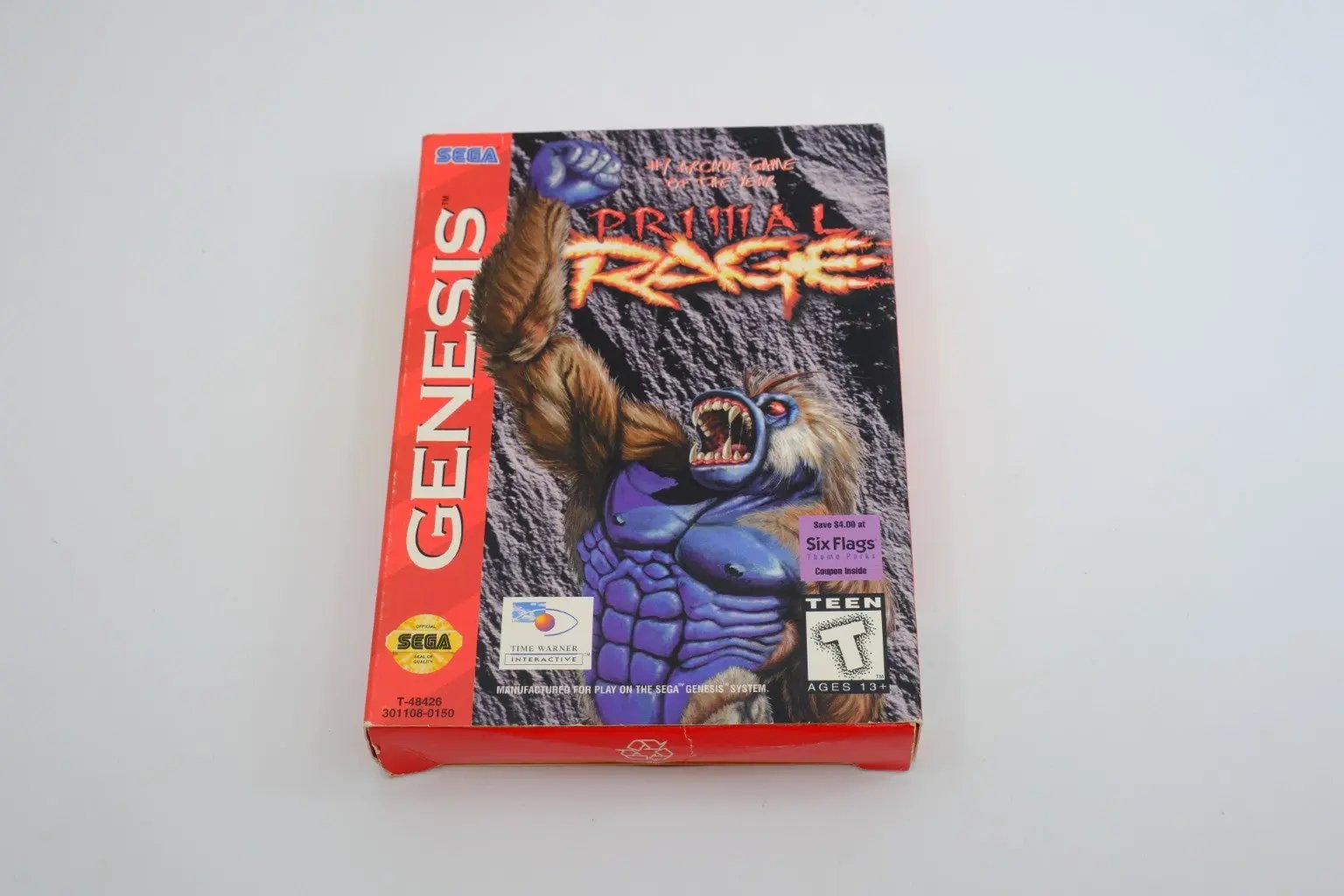 Primal Rage – Complete in Box RetroGate - Your Gateway to Classic Gaming
