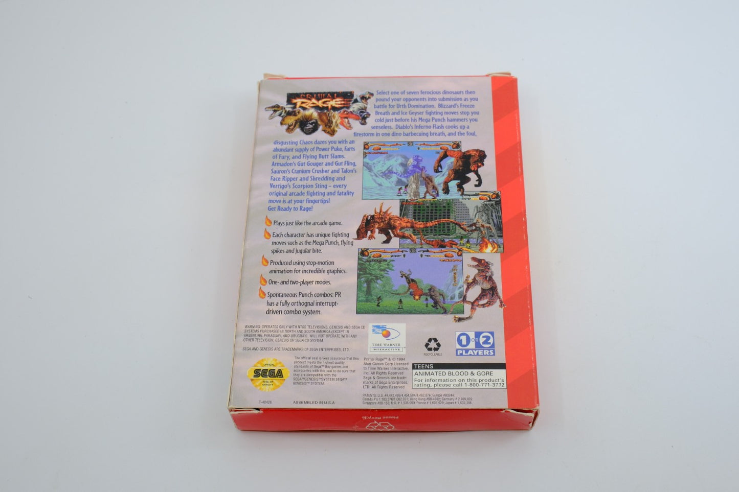 Primal Rage – Complete in Box