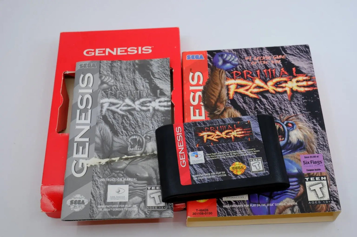 Primal Rage – Complete in Box RetroGate - Your Gateway to Classic Gaming