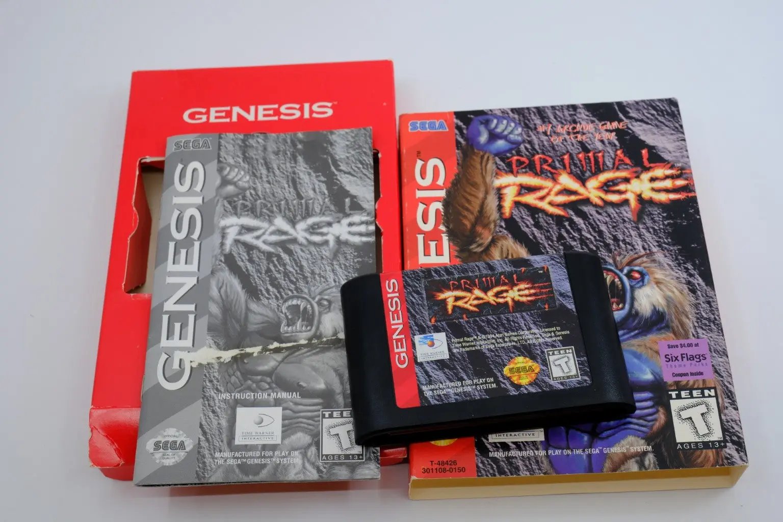 Primal Rage – Complete in Box RetroGate - Your Gateway to Classic Gaming