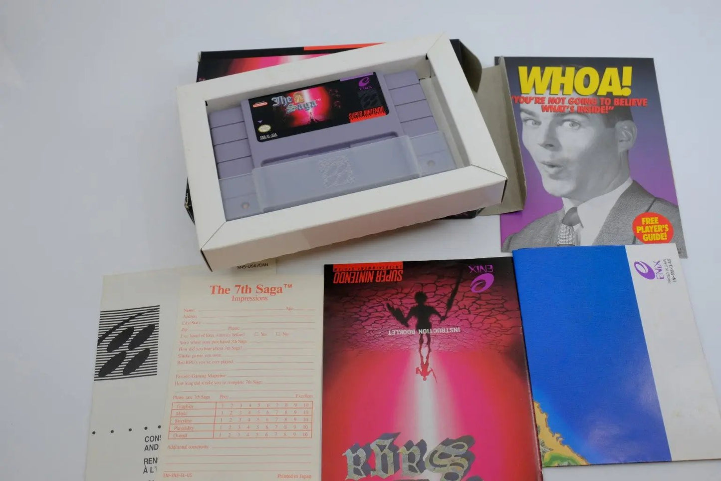 The 7th Saga – Complete in Box RetroGate - Your Gateway to Classic Gaming