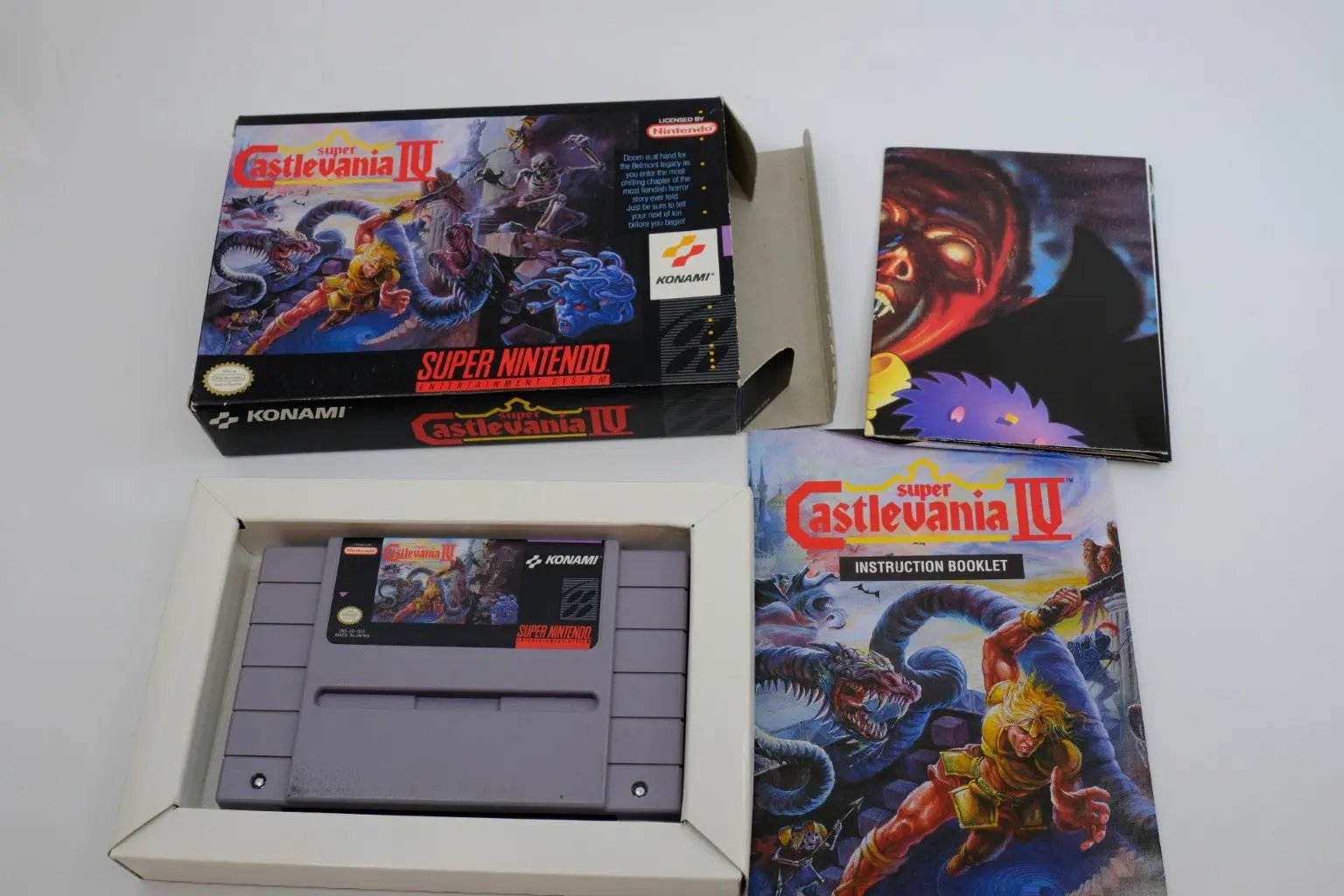 Super Castlevania IV – Complete in Box RetroGate - Your Gateway to Classic Gaming
