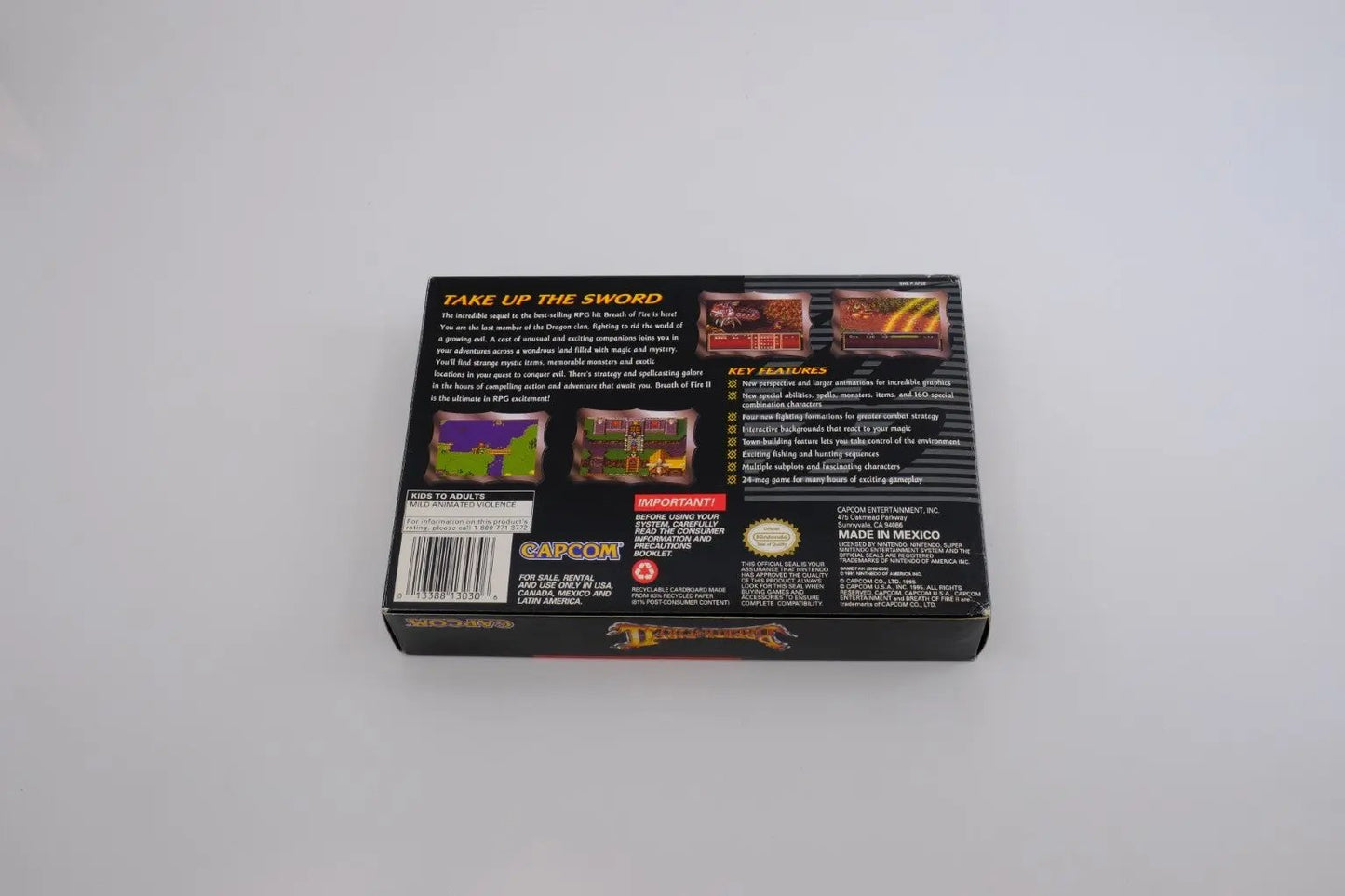 Breath of Fire II – Complete in Box RetroGate - Your Gateway to Classic Gaming